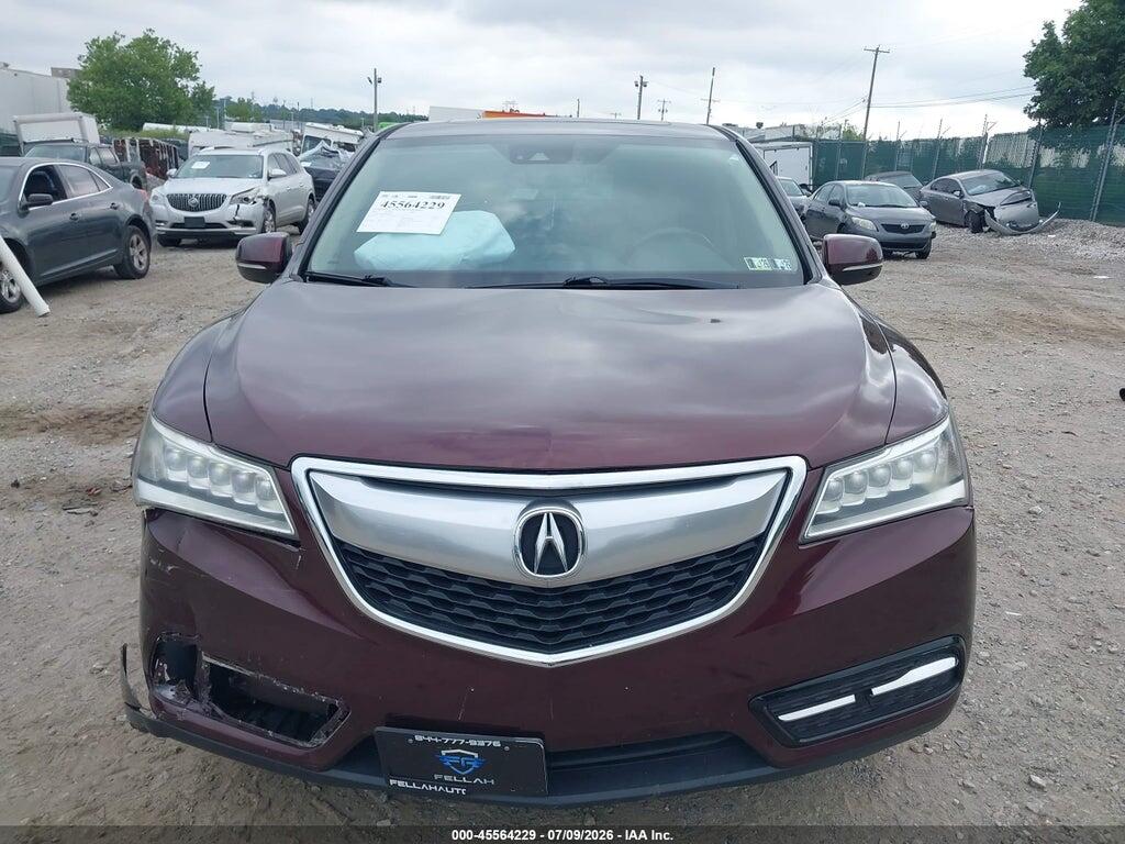 5FRYD4H48GB041735 2016 ACURA MDX photo no. 12