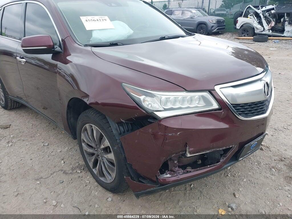 5FRYD4H48GB041735 2016 ACURA MDX photo no. 6