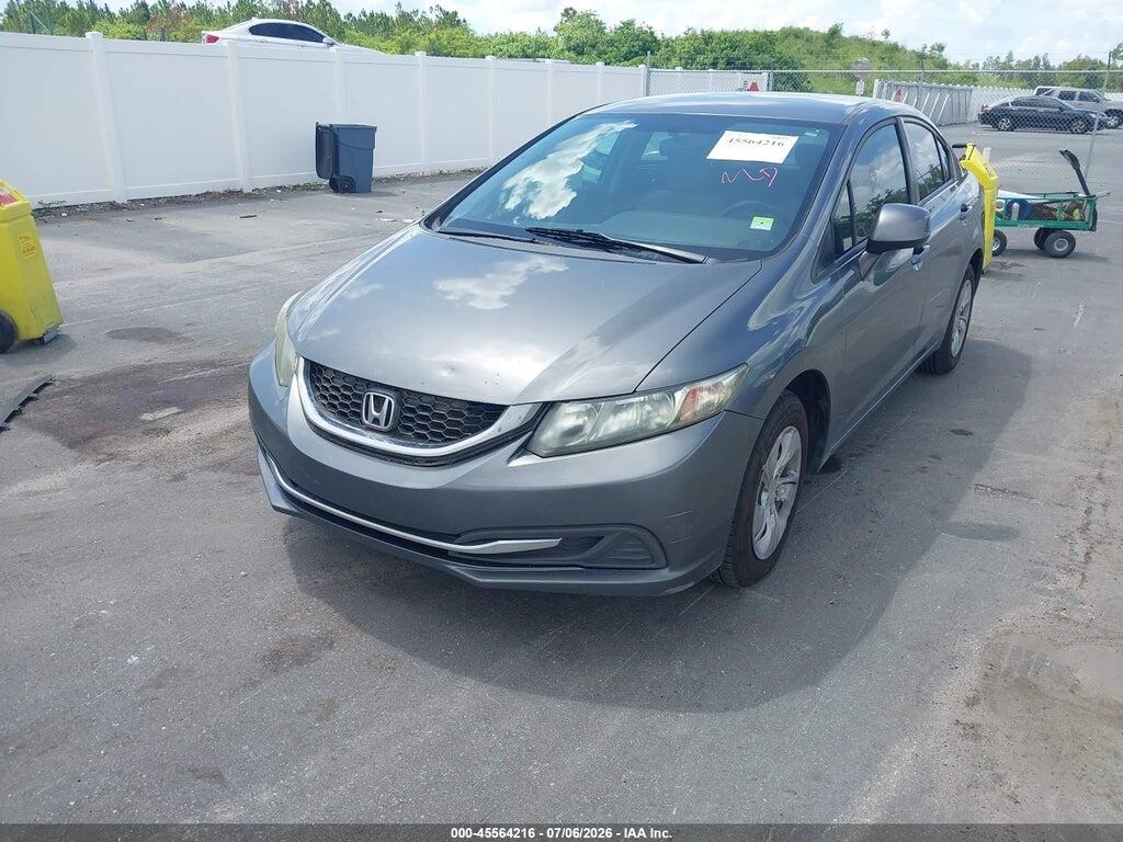 2HGFB2F51DH300653 2013 HONDA CIVIC photo no. 2