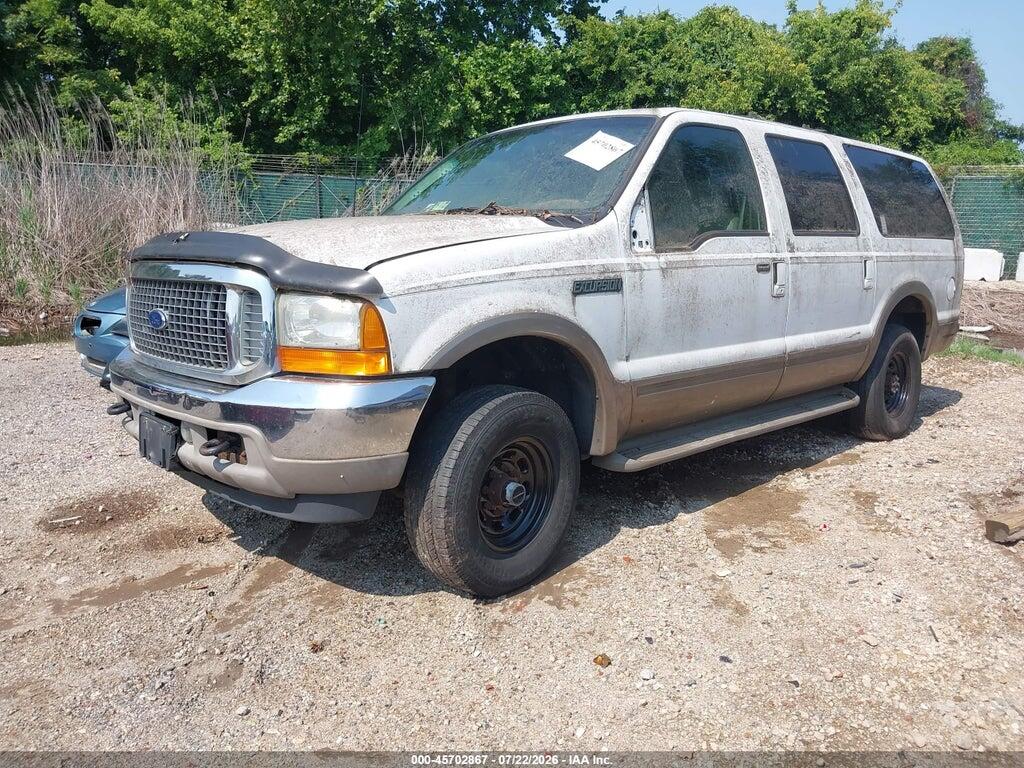 1FMSU43F41EC87797 2001 FORD EXCURSION photo no. 2