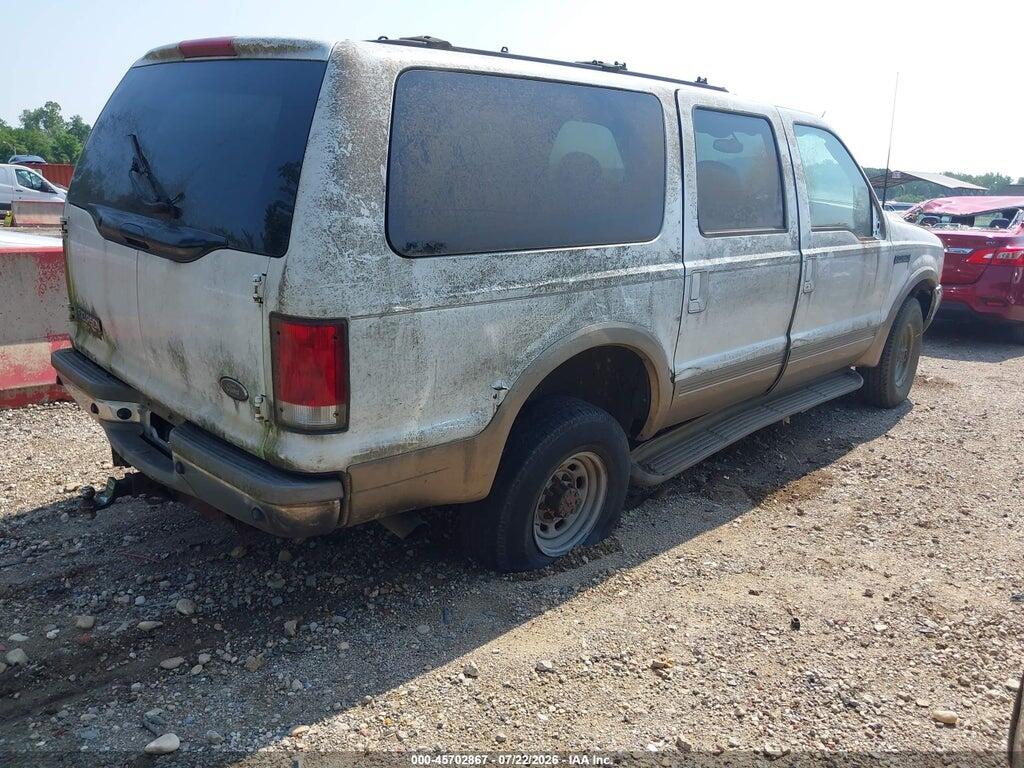 1FMSU43F41EC87797 2001 FORD EXCURSION photo no. 4