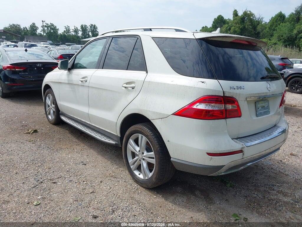 4JGDA5JB8DA205914 2013 MERCEDES-BENZ ML 350 photo no. 3