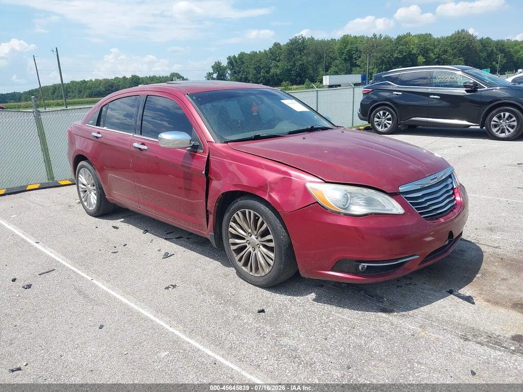 1C3CCBCG8CN146084 2012 CHRYSLER 200 photo no. 1