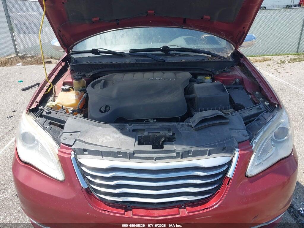 1C3CCBCG8CN146084 2012 CHRYSLER 200 photo no. 10