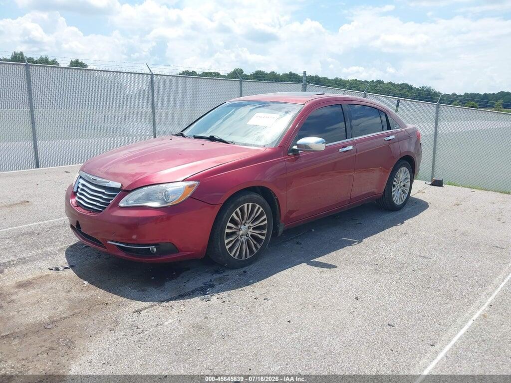 1C3CCBCG8CN146084 2012 CHRYSLER 200 photo no. 2