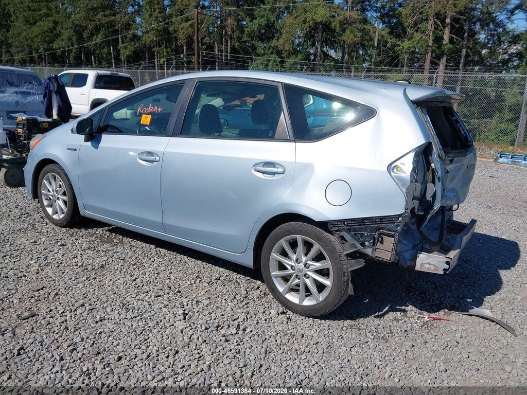JTDZN3EU7D3256596 2013 TOYOTA PRIUS V photo no. 3