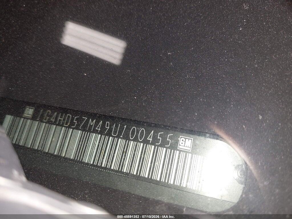 1G4HD57M49U100455 2009 BUICK LUCERNE photo no. 9