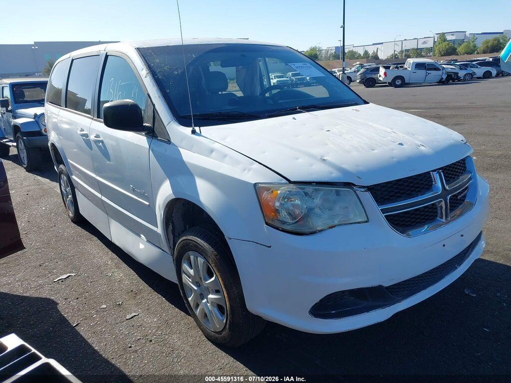 2C4RDGBG7HR784211 2017 DODGE GRAND CARAVAN photo no. 1