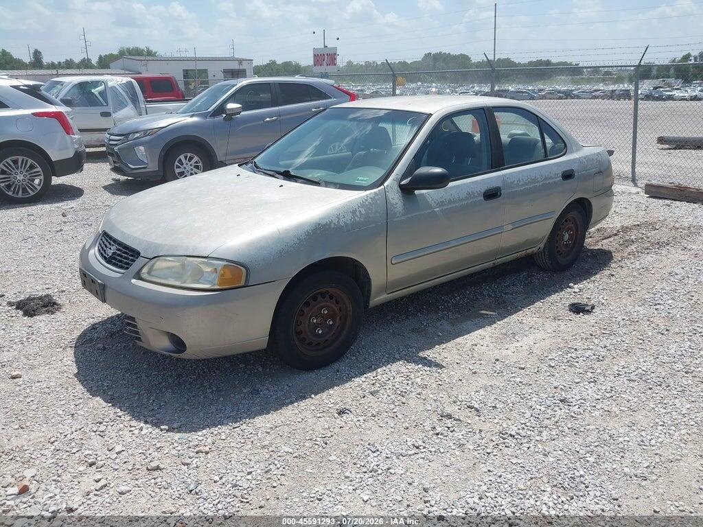 3N1CB51D12L610083 2002 NISSAN SENTRA photo no. 2