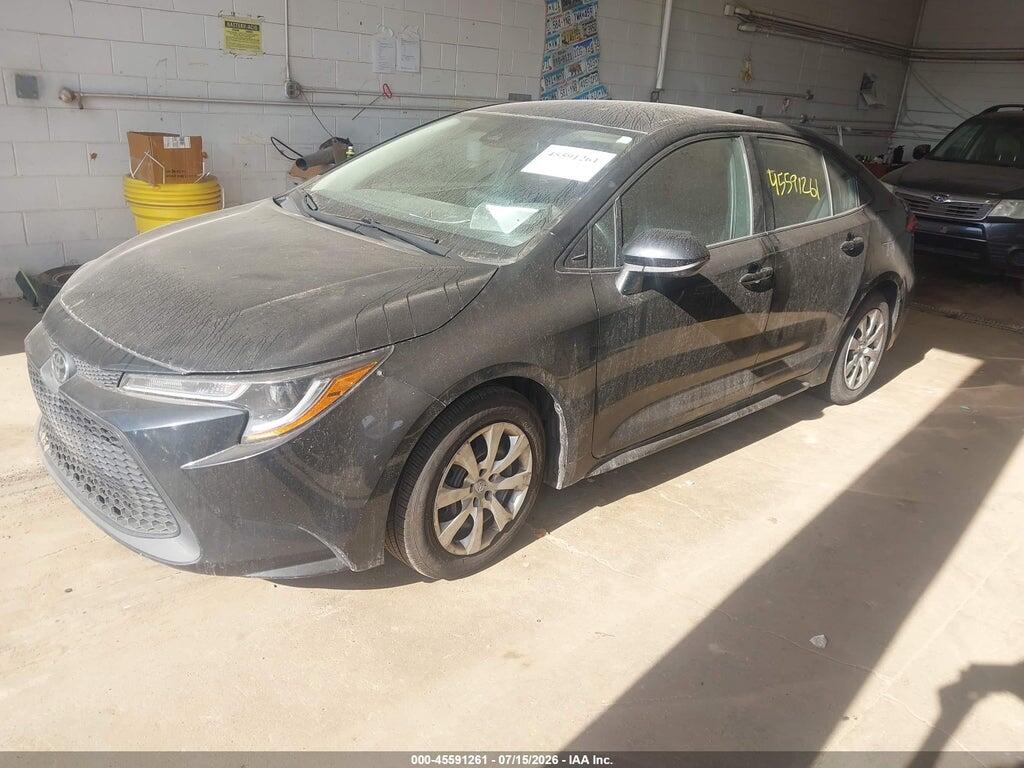 5YFEPRAE1LP076532 2020 TOYOTA COROLLA photo no. 2