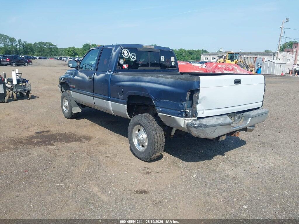 3B7KF23612M244789 2002 DODGE RAM 2500 photo no. 3