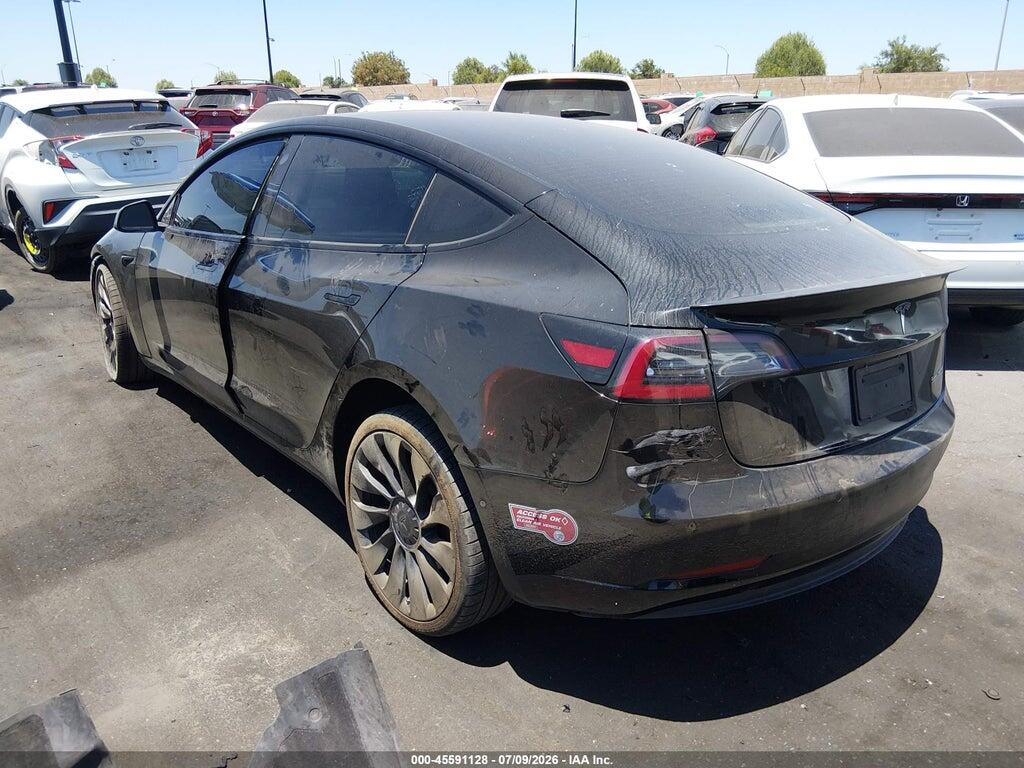5YJ3E1EC9MF925388 2021 TESLA MODEL 3 photo no. 3