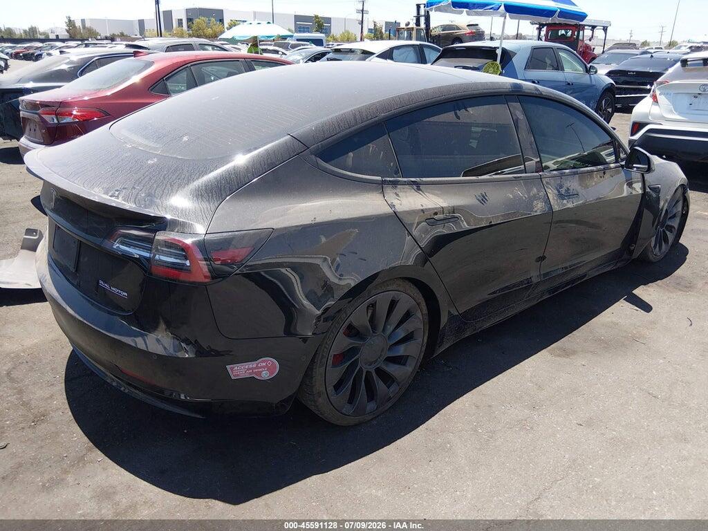 5YJ3E1EC9MF925388 2021 TESLA MODEL 3 photo no. 4