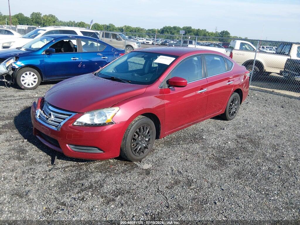 3N1AB7AP5FL641548 2015 NISSAN SENTRA photo no. 2