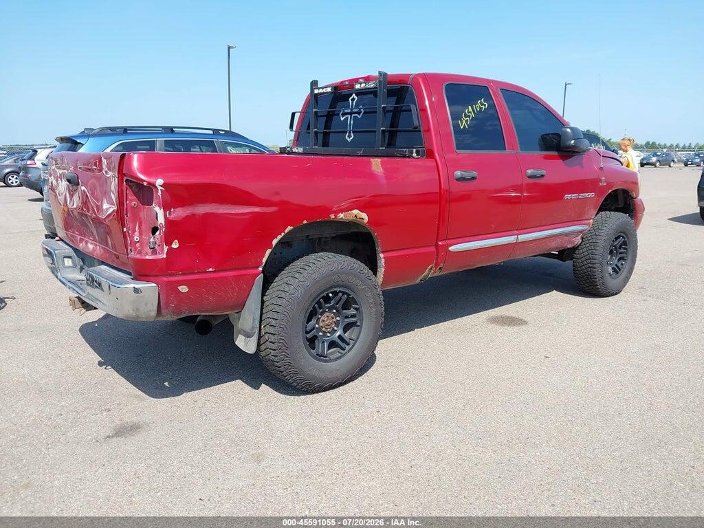 3D7KS28C76G148475 2006 DODGE RAM 2500 photo no. 4