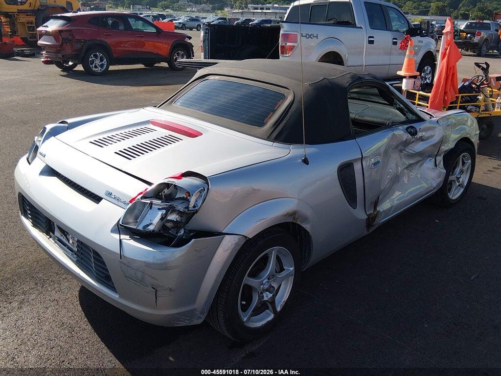 JTDFR320410034880 2001 TOYOTA MR2 SPYDER photo no. 4