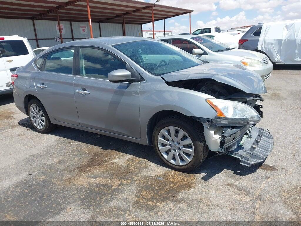3N1AB7AP7EY238916 2014 NISSAN SENTRA photo no. 1