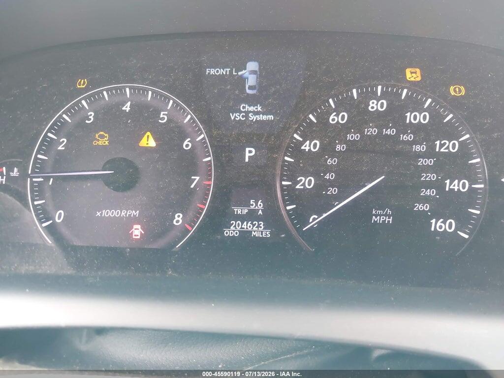 JTHBL46F575002616 2007 LEXUS LS 460 photo no. 7