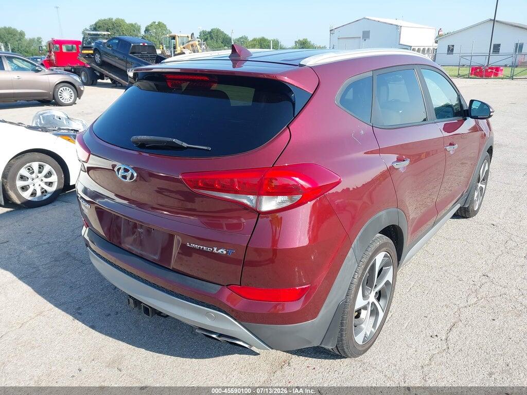 KM8J33A22HU338299 2017 HYUNDAI TUCSON photo no. 4