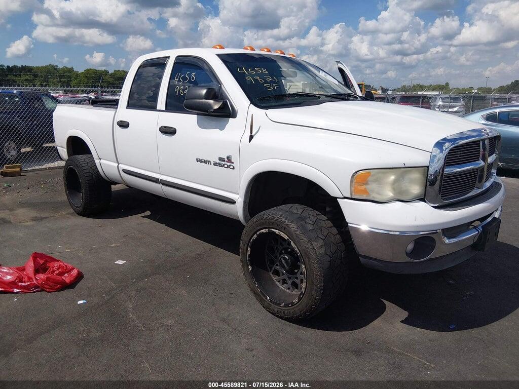 3D7KU28C24G220769 2004 DODGE RAM 2500 photo no. 1