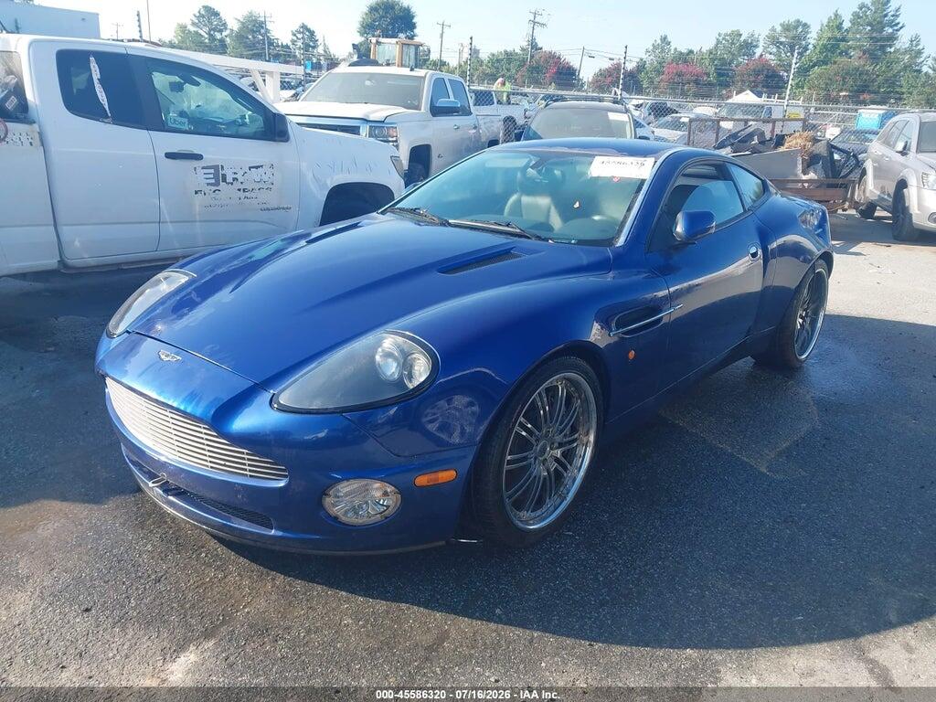 SCFAC23382B500297 2002 ASTON MARTIN VANQUISH photo no. 2