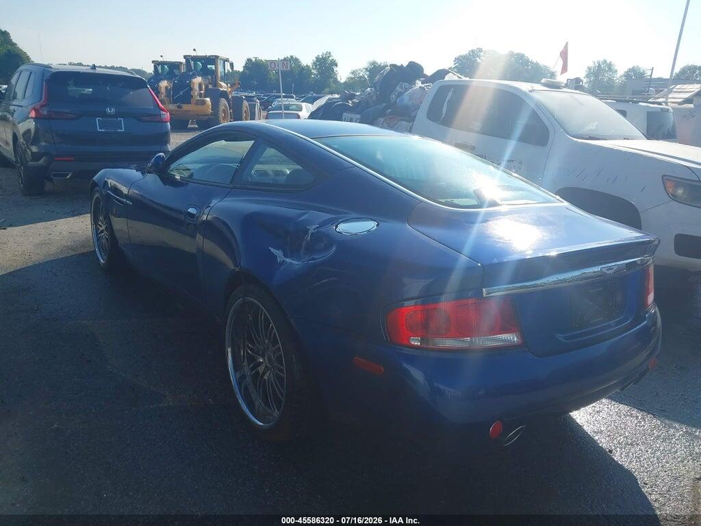 SCFAC23382B500297 2002 ASTON MARTIN VANQUISH photo no. 3