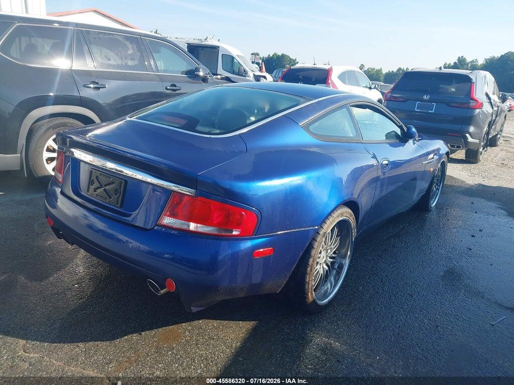 SCFAC23382B500297 2002 ASTON MARTIN VANQUISH photo no. 4