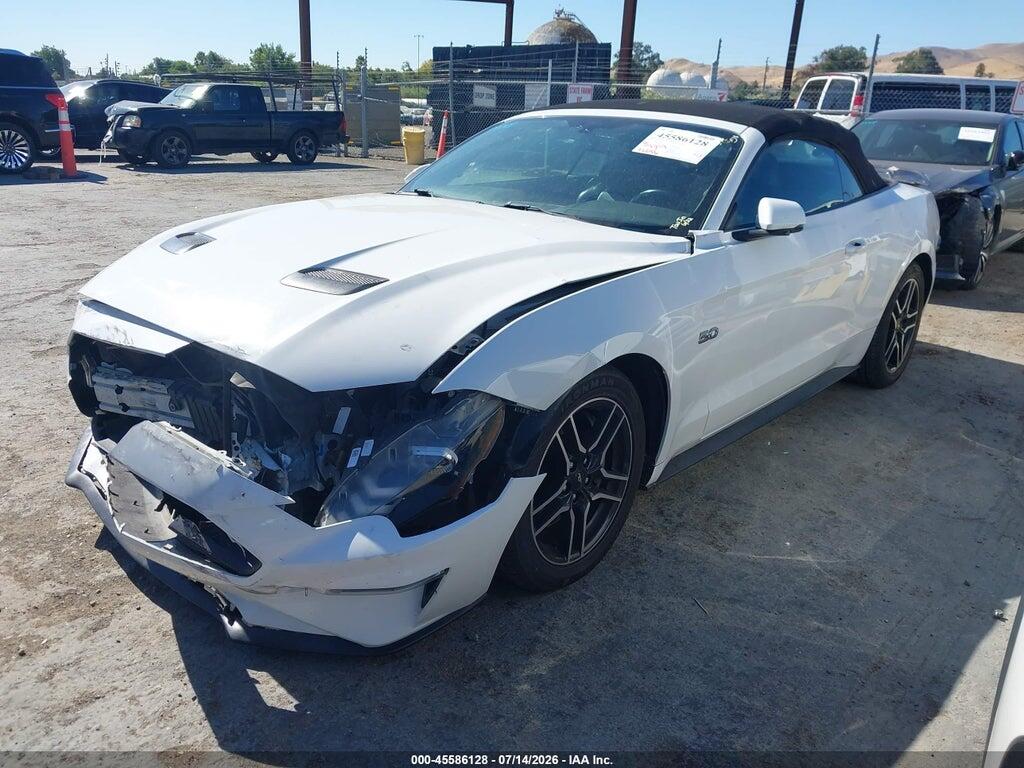 1FATP8FF1L5118607 2020 FORD MUSTANG photo no. 2