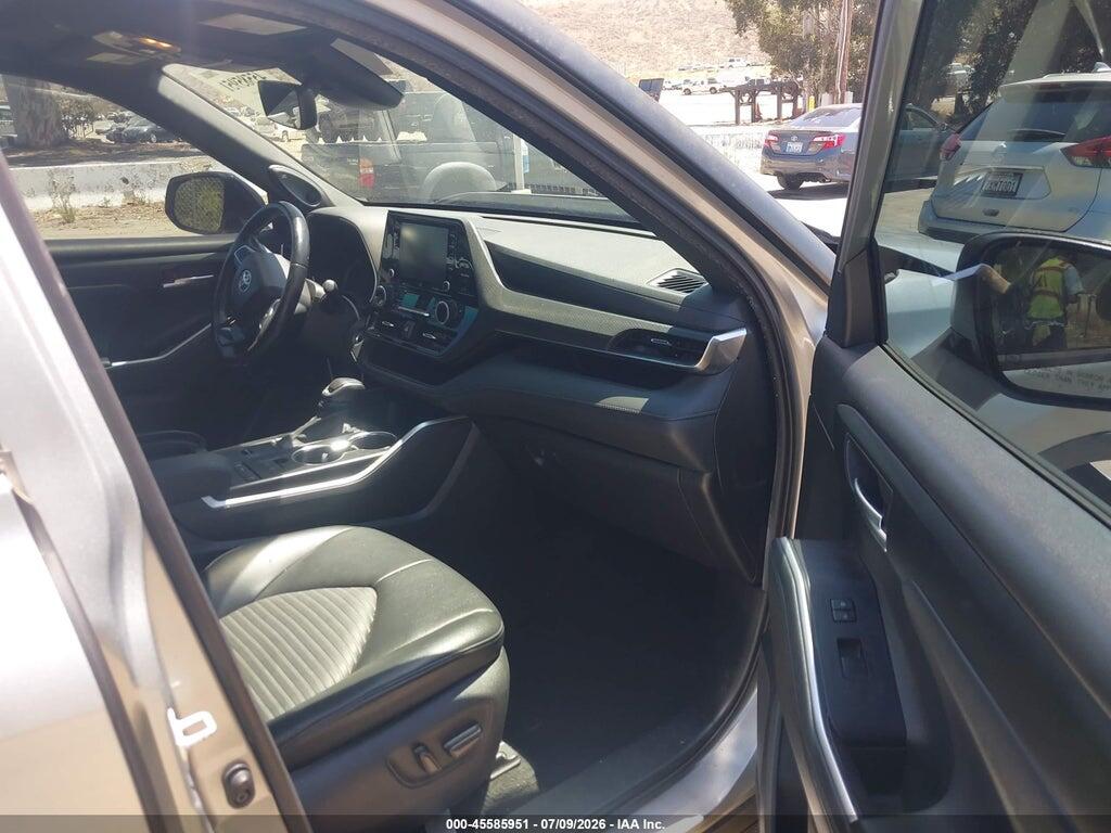 5TDJZRAH2MS059038 2021 TOYOTA HIGHLANDER photo no. 5