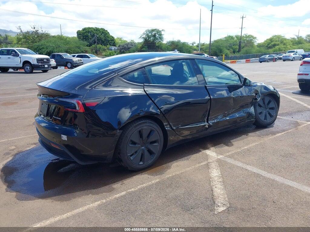 5YJ3E1EB3SF049079 2025 TESLA MODEL 3 photo no. 4