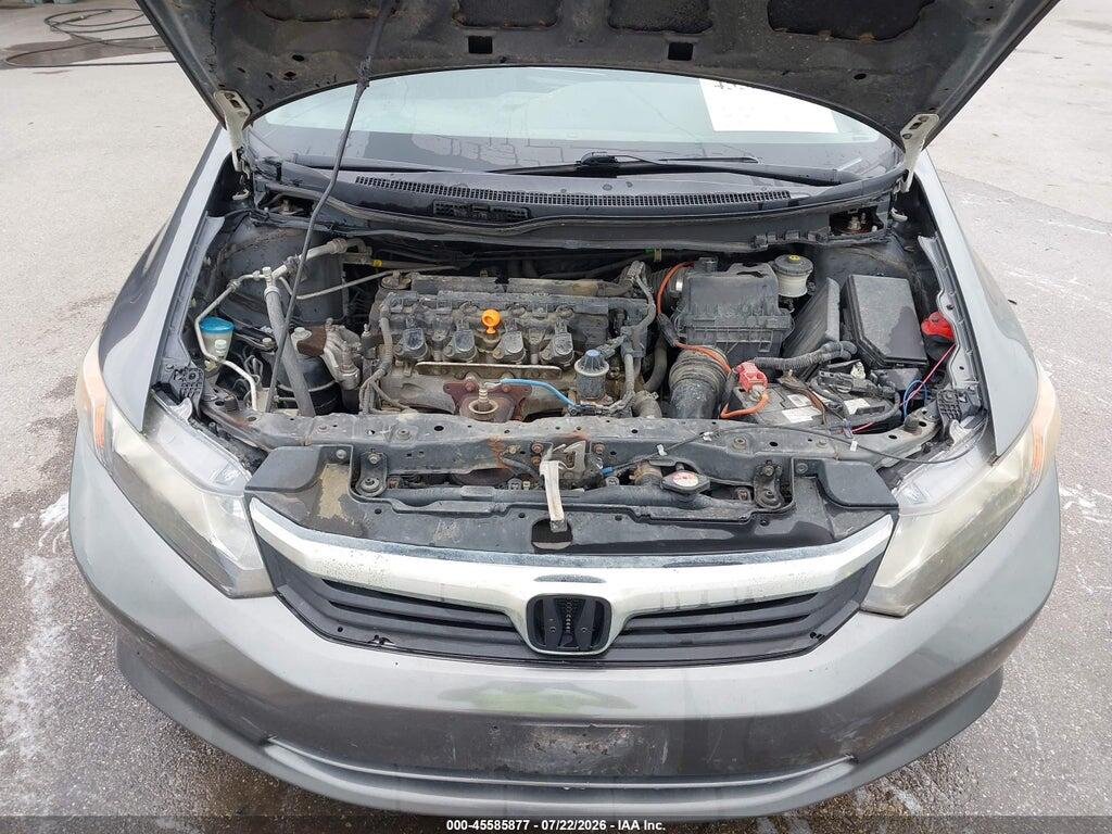 2HGFB2F95CH511291 2012 HONDA CIVIC photo no. 10