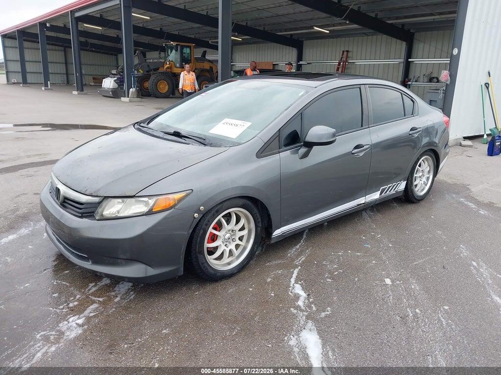 2HGFB2F95CH511291 2012 HONDA CIVIC photo no. 2