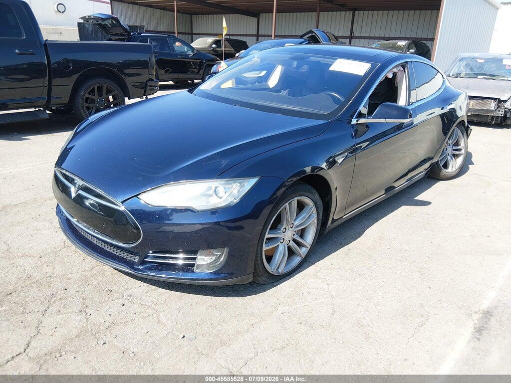 5YJSA1S19EFP36011 2014 TESLA MODEL S photo no. 2