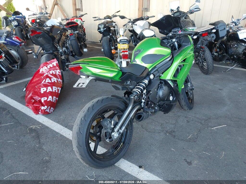 JKAEXEE13CDA06143 2012 KAWASAKI EX650 photo no. 4