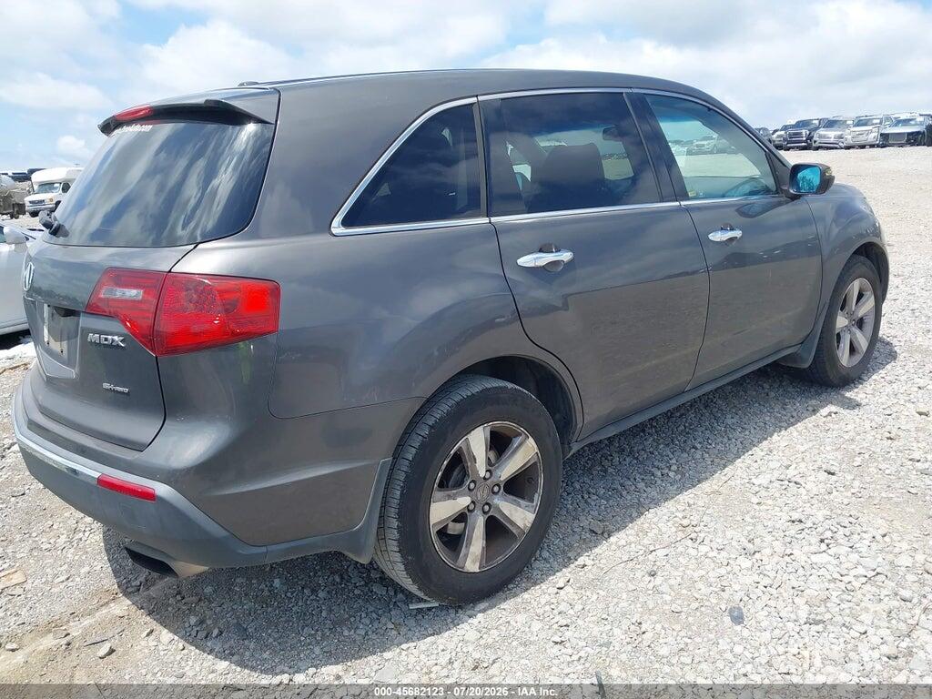 2HNYD2H40CH507095 2012 ACURA MDX photo no. 4
