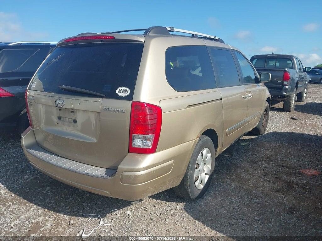 KNDMC233676011263 2007 HYUNDAI ENTOURAGE photo no. 4
