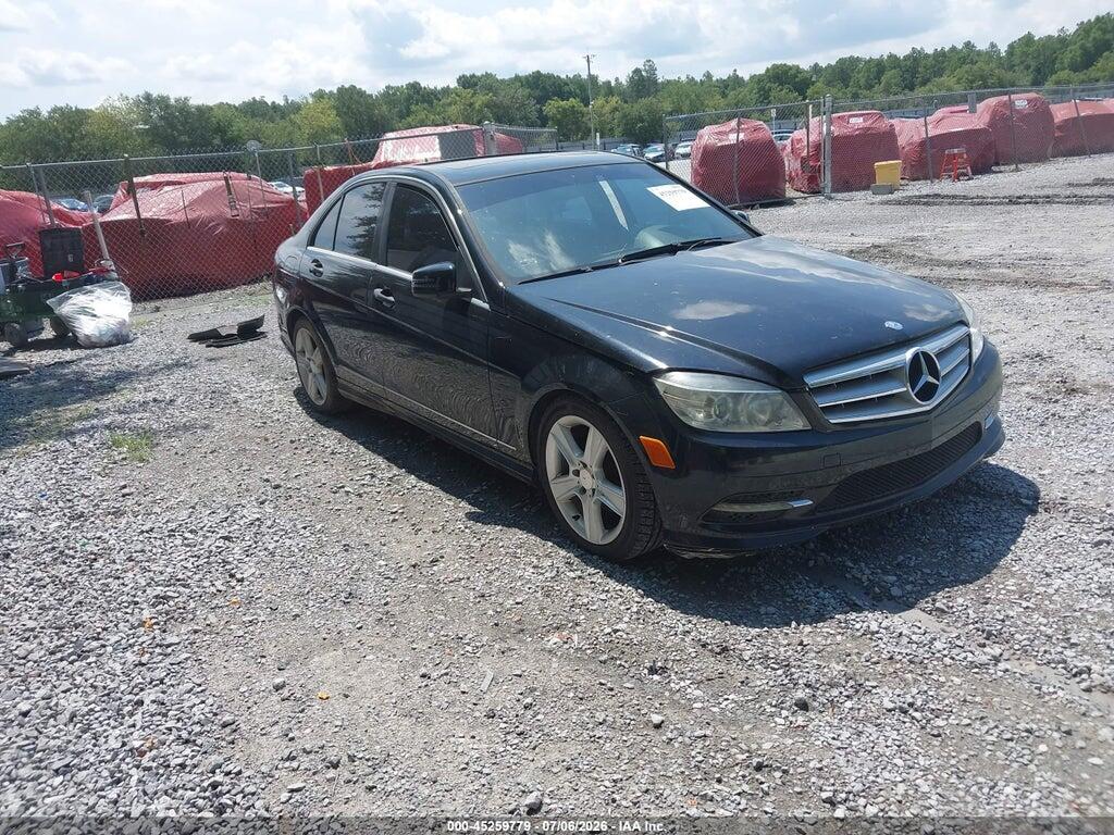 WDDGF5EB5BR155989 2011 MERCEDES-BENZ C 300 photo no. 1