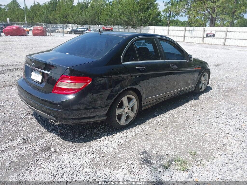 WDDGF5EB5BR155989 2011 MERCEDES-BENZ C 300 photo no. 4