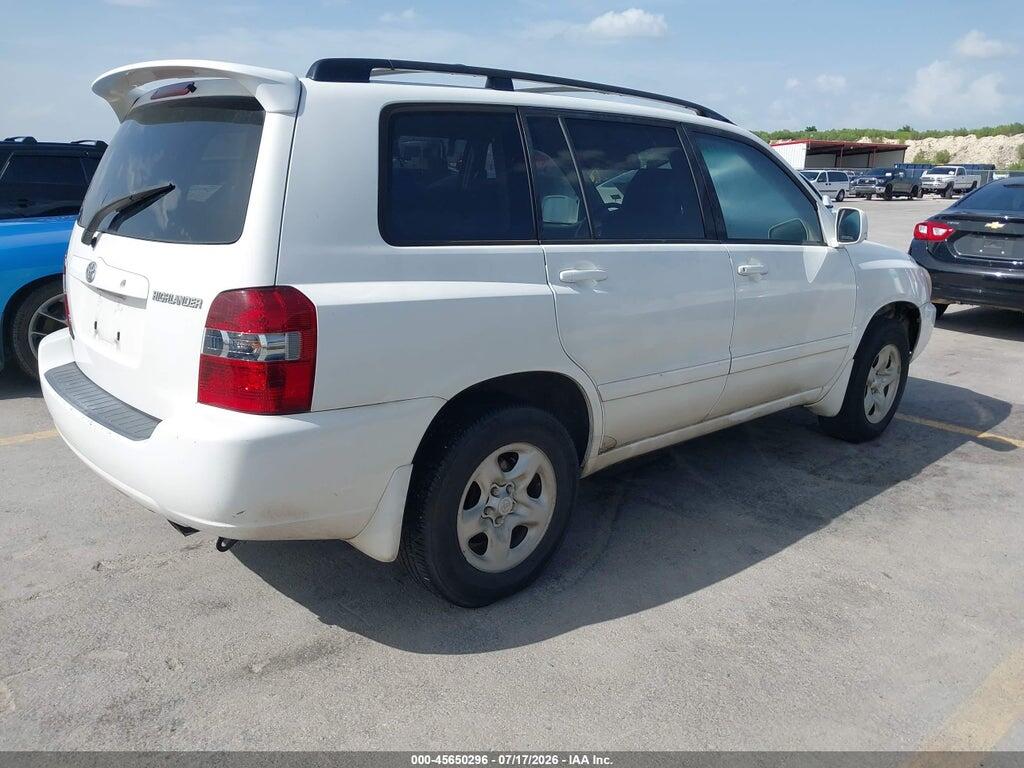 JTEGP21AX60096396 2006 TOYOTA HIGHLANDER photo no. 4