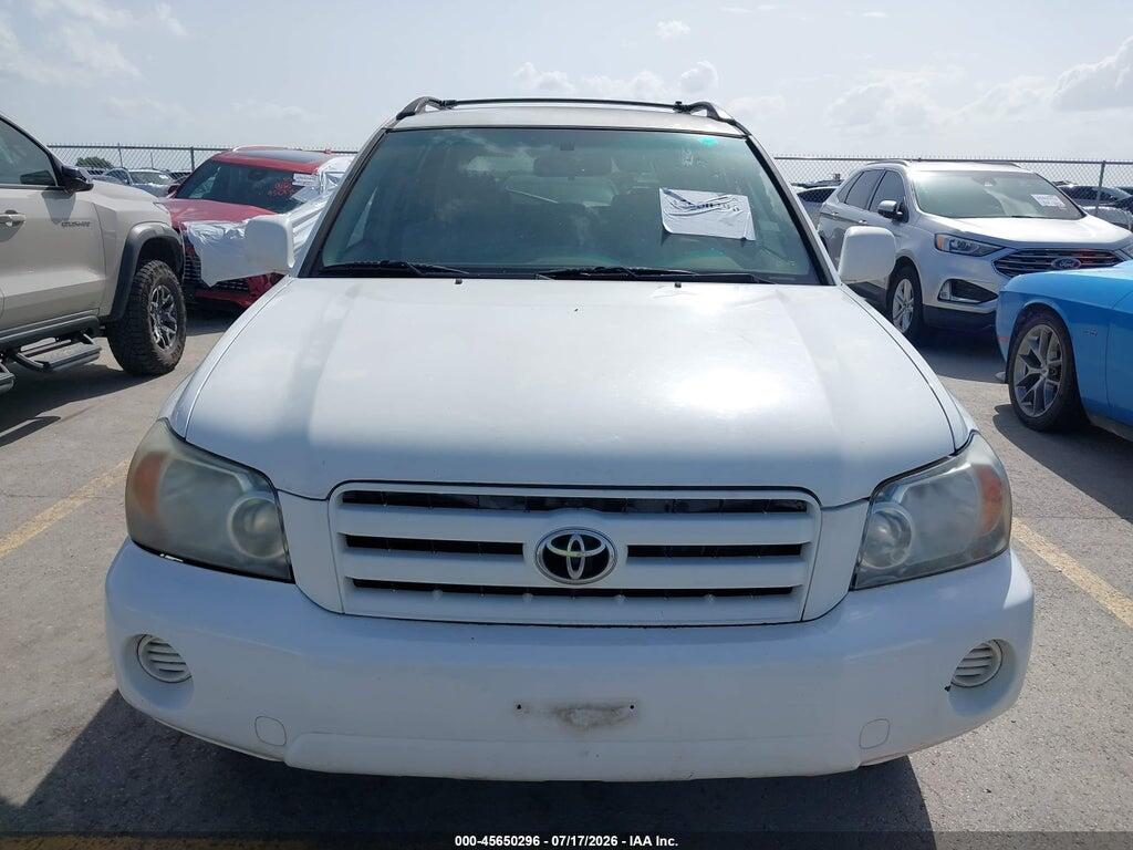 JTEGP21AX60096396 2006 TOYOTA HIGHLANDER photo no. 6