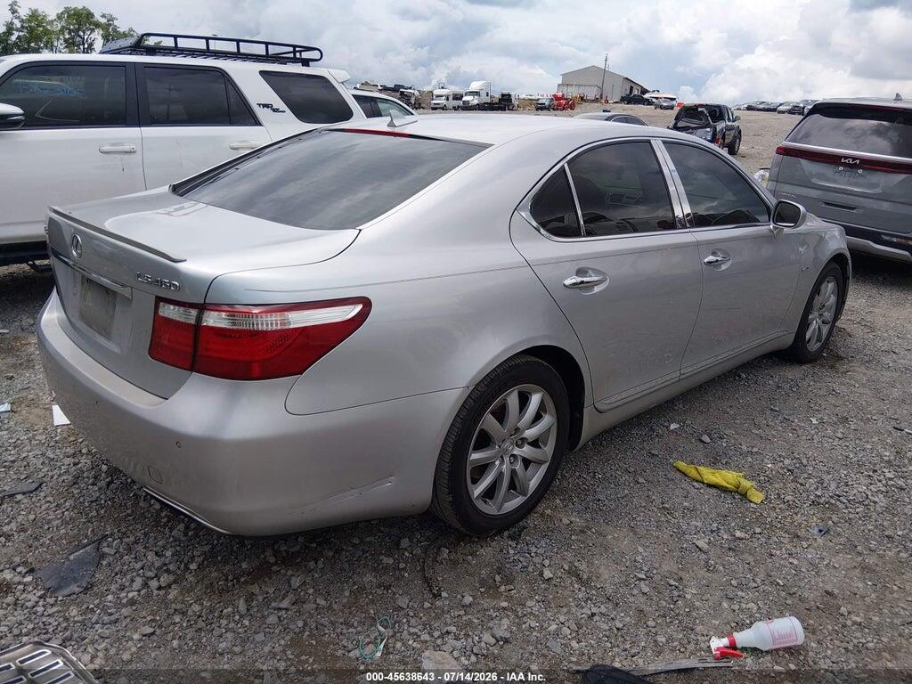 JTHBL46F675041974 2007 LEXUS LS 460 photo no. 4
