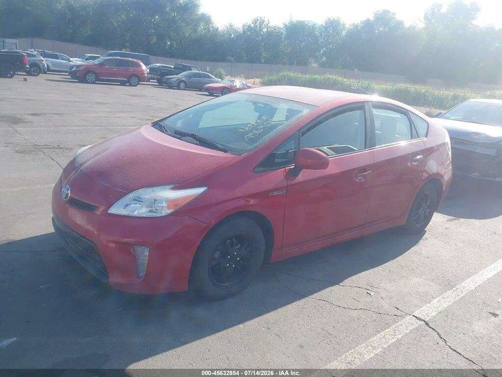 JTDKN3DU0C5378951 2012 TOYOTA PRIUS photo no. 2