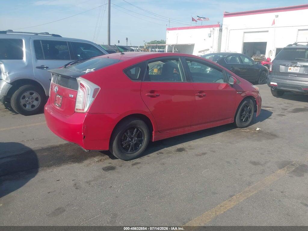 JTDKN3DU0C5378951 2012 TOYOTA PRIUS photo no. 4