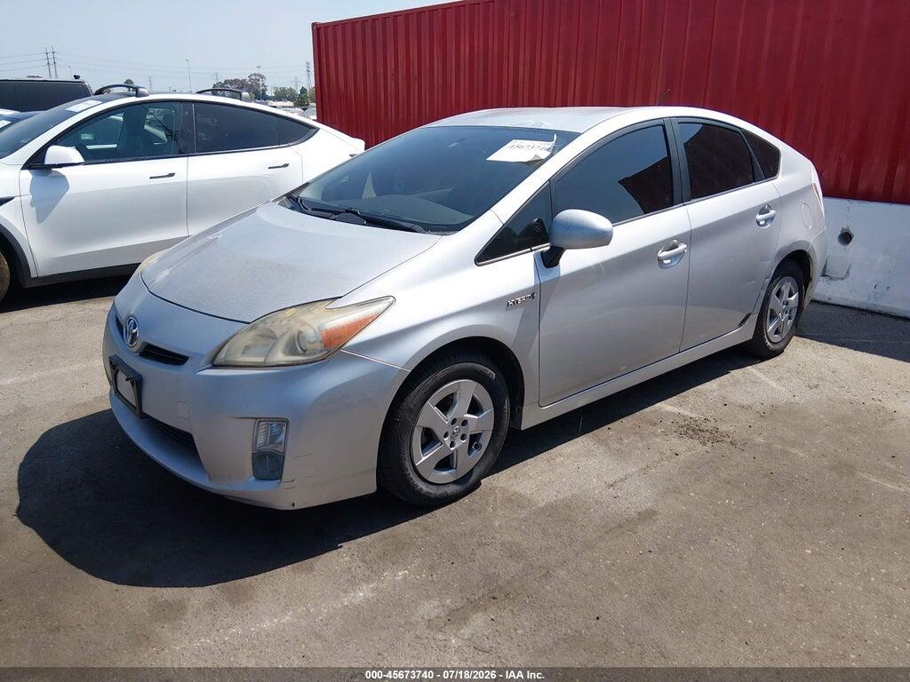 JTDKN3DU1A0109576 2010 TOYOTA PRIUS photo no. 2