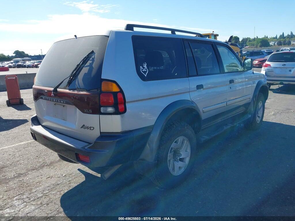 JA4MT31R32J057520 2002 MITSUBISHI MONTERO SPORT photo no. 4