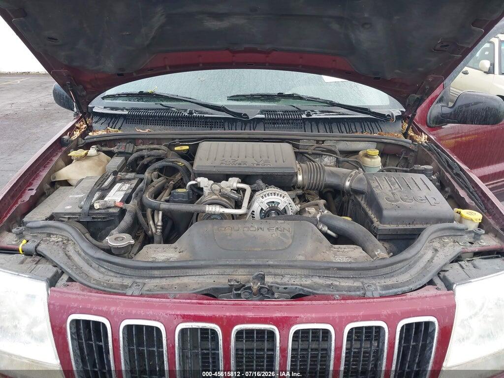 1J4GW58N53C538622 2003 JEEP GRAND CHEROKEE photo no. 10
