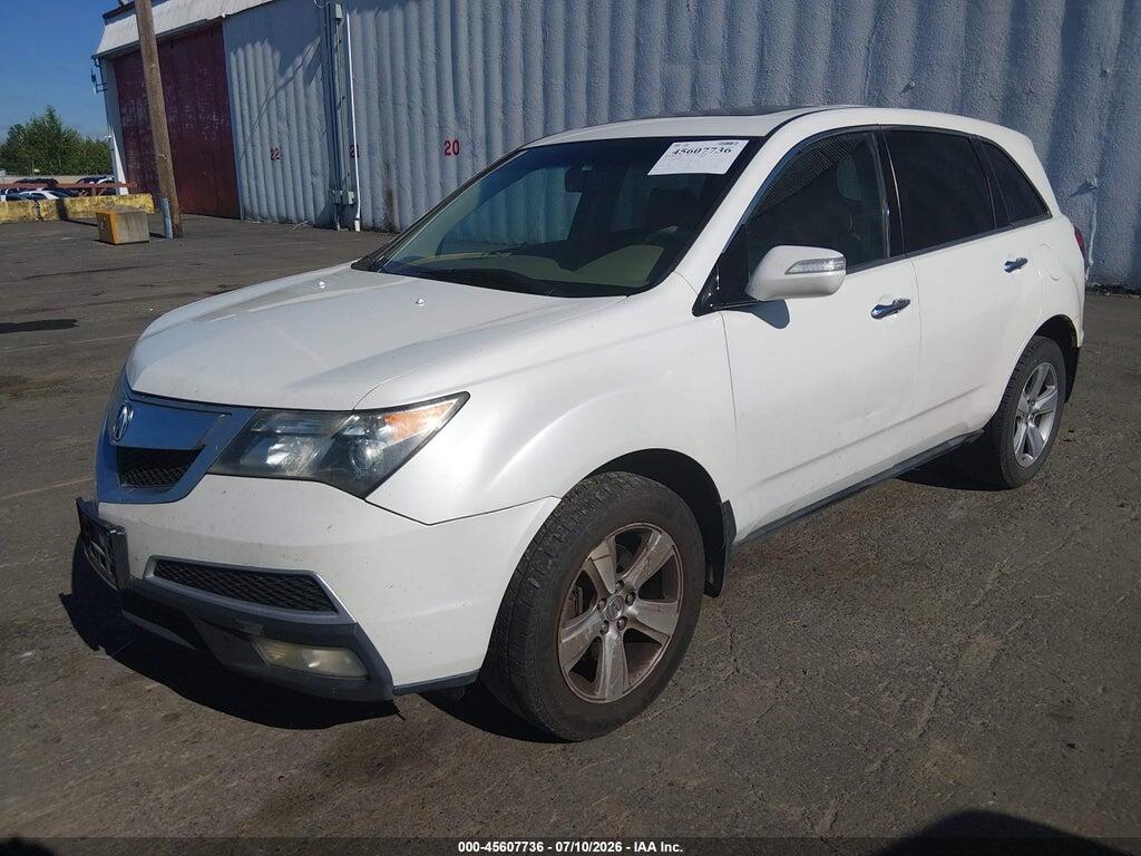 2HNYD2H26AH528903 2010 ACURA MDX photo no. 2