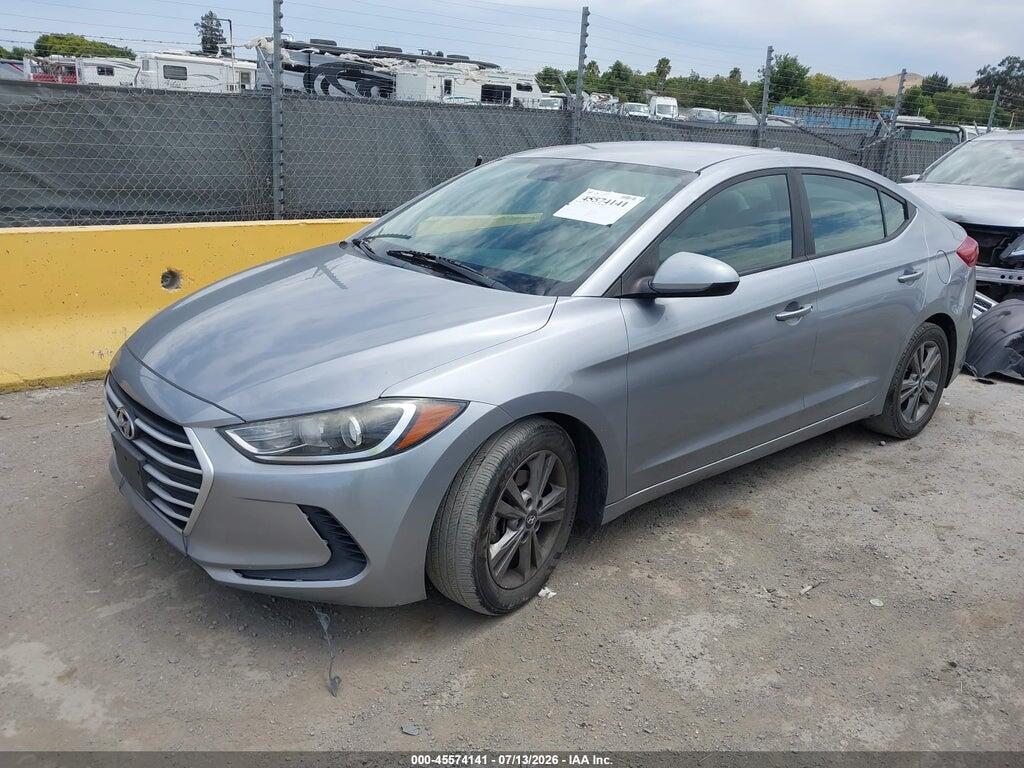 5NPD84LF1HH186762 2017 HYUNDAI ELANTRA photo no. 2