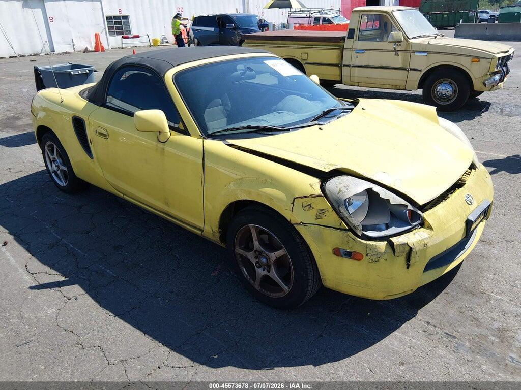 JTDFR320320042888 2002 TOYOTA MR2 SPYDER photo no. 1
