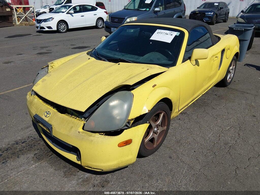 JTDFR320320042888 2002 TOYOTA MR2 SPYDER photo no. 6